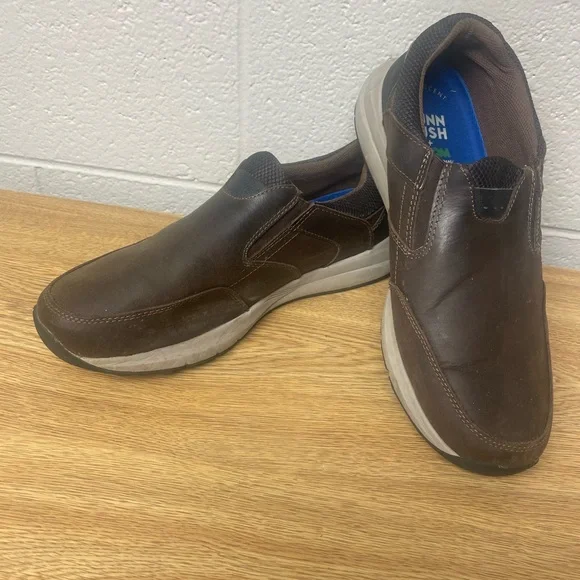 Nunn Bush | Shoes | Nunn Bush Dark Brown Leather Slipon  display picture 3